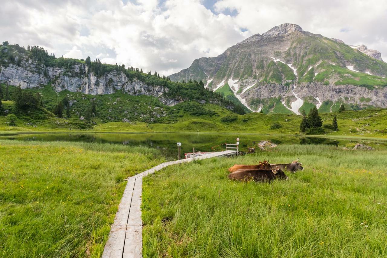 Alpenappartement Bergkoenig Warth  Dış mekan fotoğraf